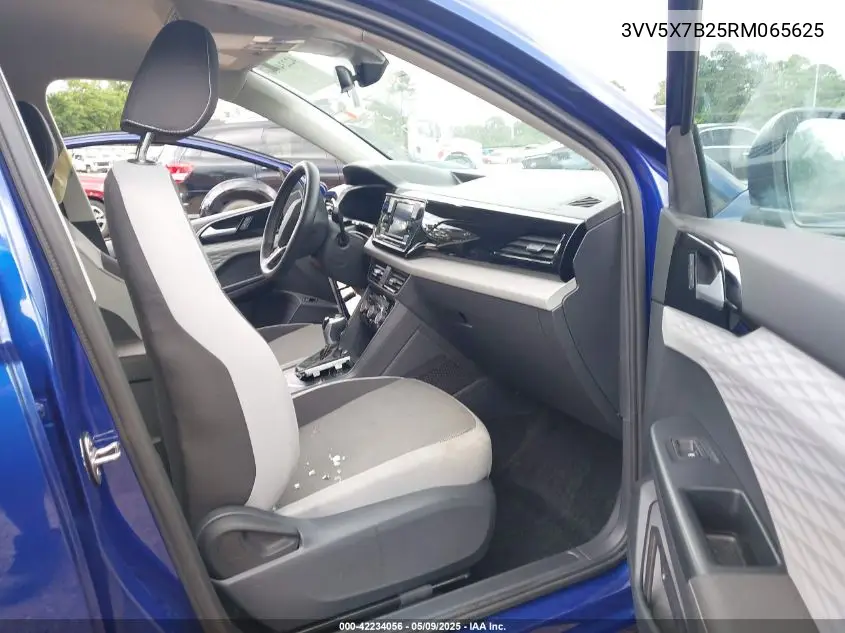 2024 Volkswagen Taos 1.5T S VIN: 3VV5X7B25RM065625 Lot: 42234056