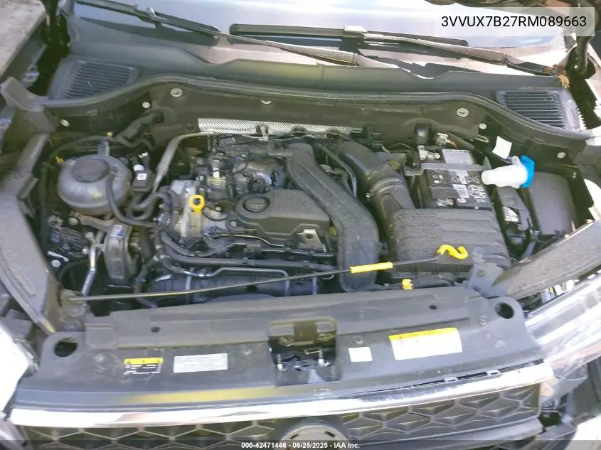 2024 Volkswagen Taos 1.5T Se VIN: 3VVUX7B27RM089663 Lot: 42471446