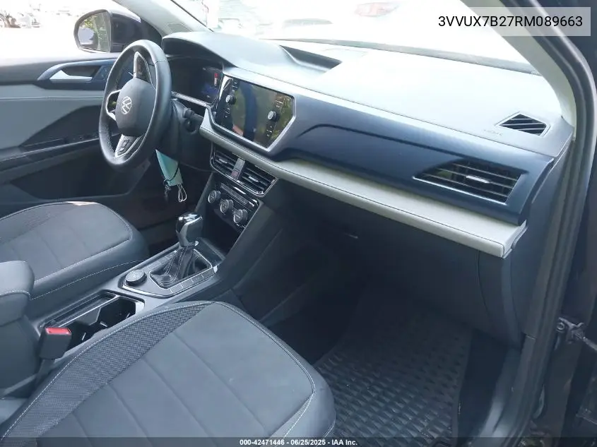 2024 Volkswagen Taos 1.5T Se VIN: 3VVUX7B27RM089663 Lot: 42471446