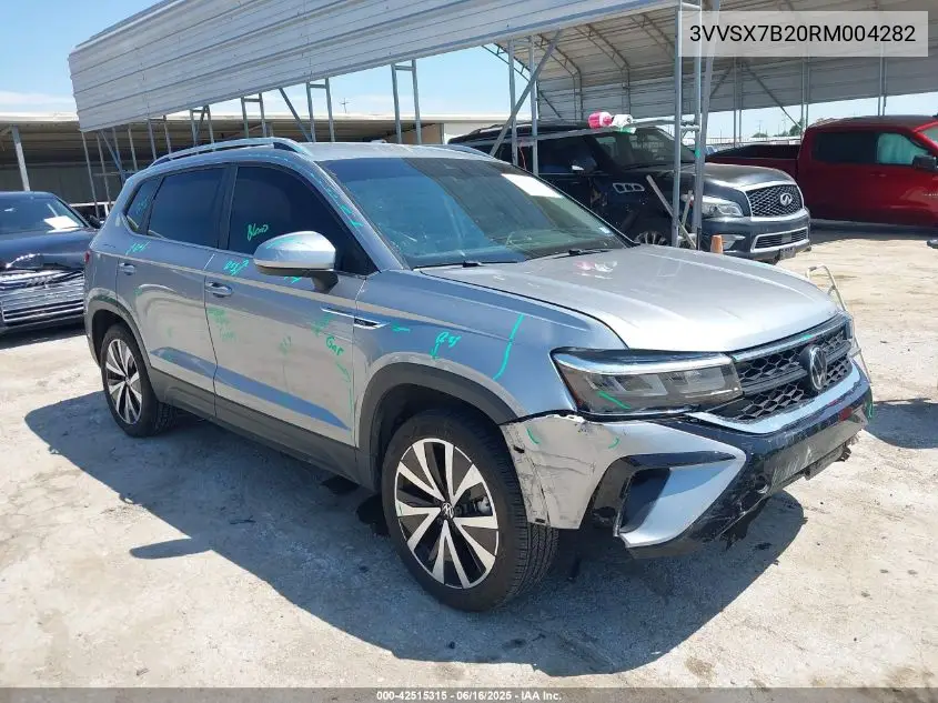 2024 Volkswagen Taos 1.5T Se VIN: 3VVSX7B20RM004282 Lot: 42515315