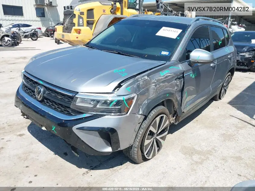 2024 Volkswagen Taos 1.5T Se VIN: 3VVSX7B20RM004282 Lot: 42515315