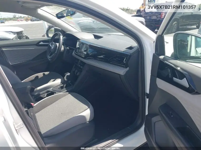 2024 Volkswagen Taos 1.5T S VIN: 3VV5X7B21RM101357 Lot: 42538157