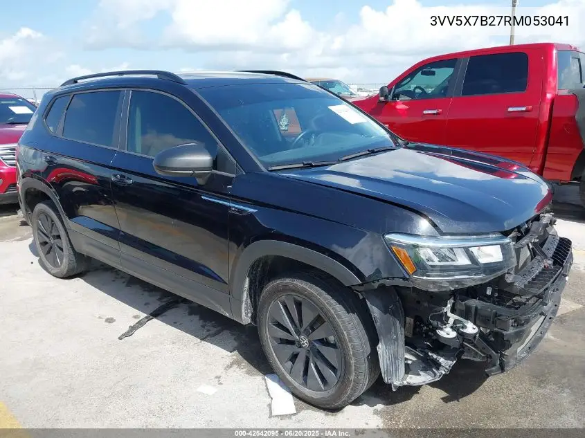 2024 Volkswagen Taos 1.5T S VIN: 3VV5X7B27RM053041 Lot: 42542095