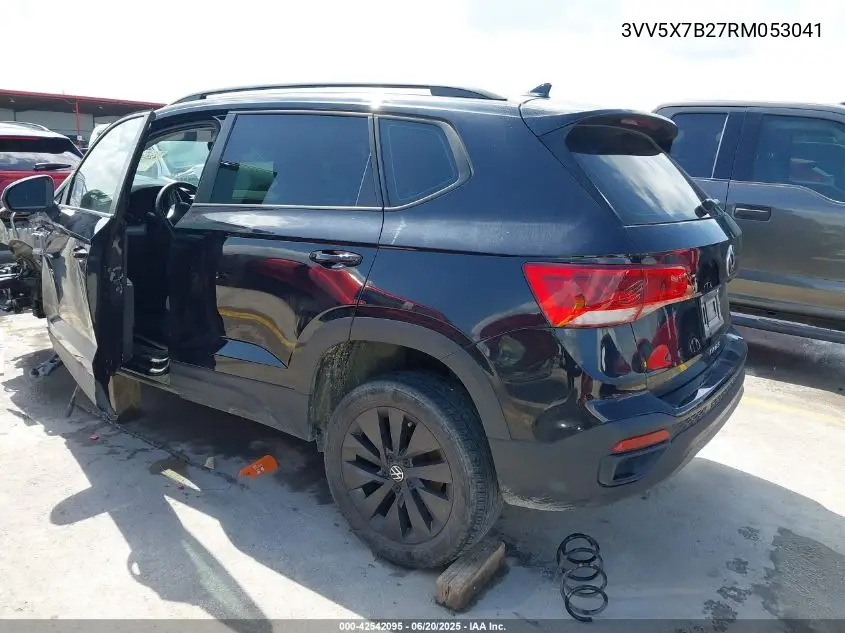 2024 Volkswagen Taos 1.5T S VIN: 3VV5X7B27RM053041 Lot: 42542095