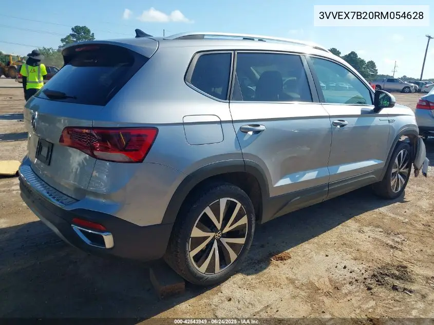 2024 Volkswagen Taos 1.5T Se VIN: 3VVEX7B20RM054628 Lot: 42543949