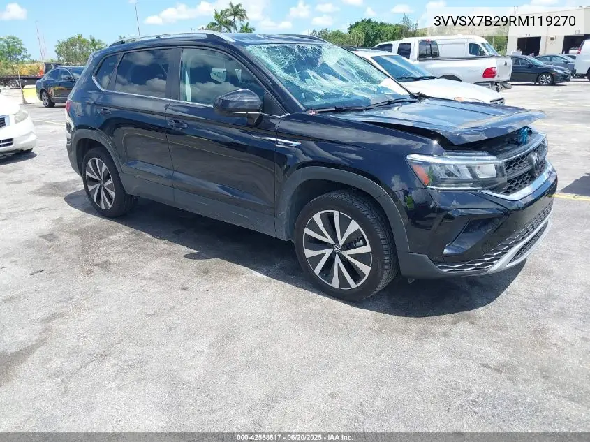 2024 Volkswagen Taos 1.5T Se VIN: 3VVSX7B29RM119270 Lot: 42568617