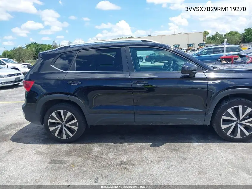 2024 Volkswagen Taos 1.5T Se VIN: 3VVSX7B29RM119270 Lot: 42568617
