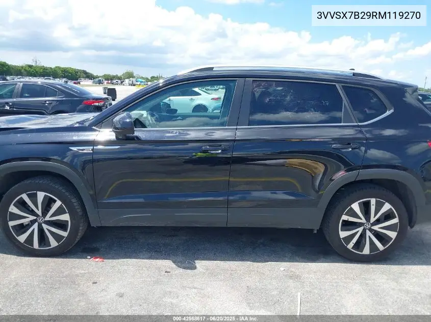 2024 Volkswagen Taos 1.5T Se VIN: 3VVSX7B29RM119270 Lot: 42568617