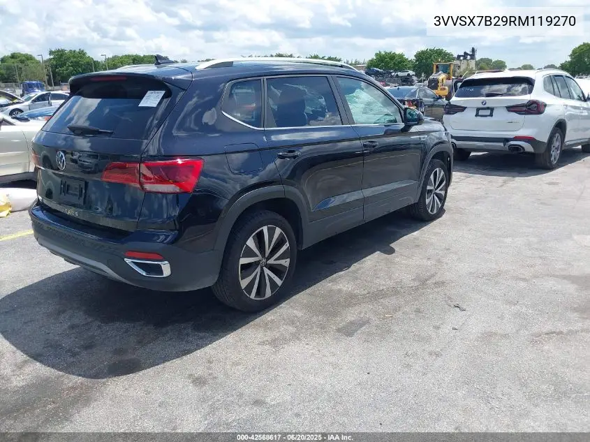 2024 Volkswagen Taos 1.5T Se VIN: 3VVSX7B29RM119270 Lot: 42568617
