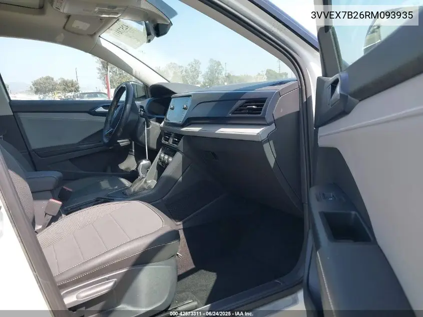 2024 Volkswagen Taos 1.5T Se VIN: 3VVEX7B26RM093935 Lot: 42573311