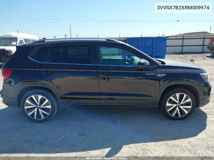2024 Volkswagen Taos 1.5T Se VIN: 3VVSX7B2XRM009974 Lot: 42576605