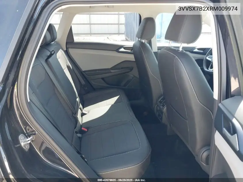 2024 Volkswagen Taos 1.5T Se VIN: 3VVSX7B2XRM009974 Lot: 42576605