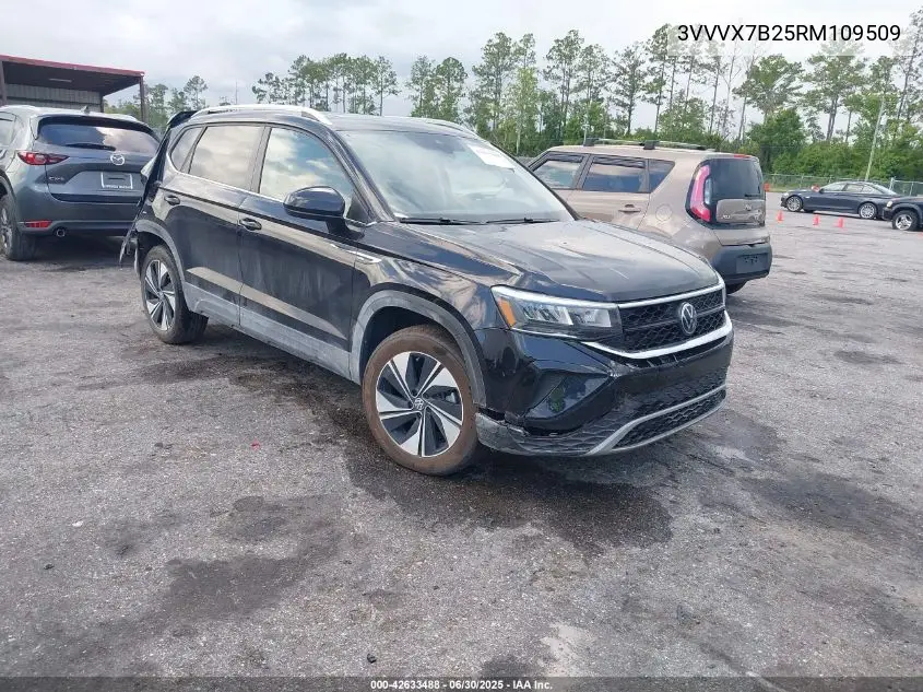 2024 Volkswagen Taos 1.5T Se VIN: 3VVVX7B25RM109509 Lot: 42633488