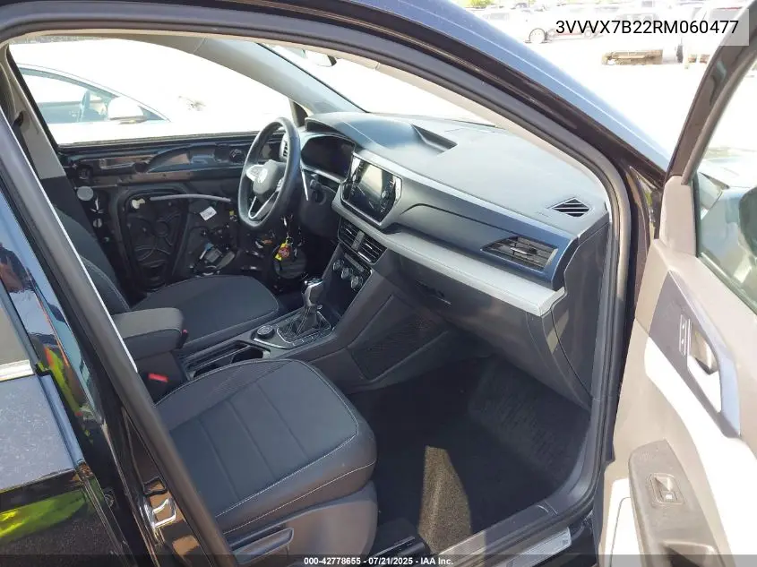 2024 Volkswagen Taos 1.5T Se VIN: 3VVVX7B22RM060477 Lot: 42778655