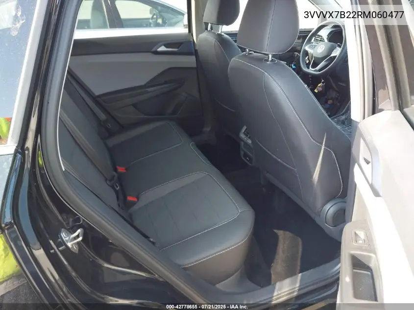 2024 Volkswagen Taos 1.5T Se VIN: 3VVVX7B22RM060477 Lot: 42778655