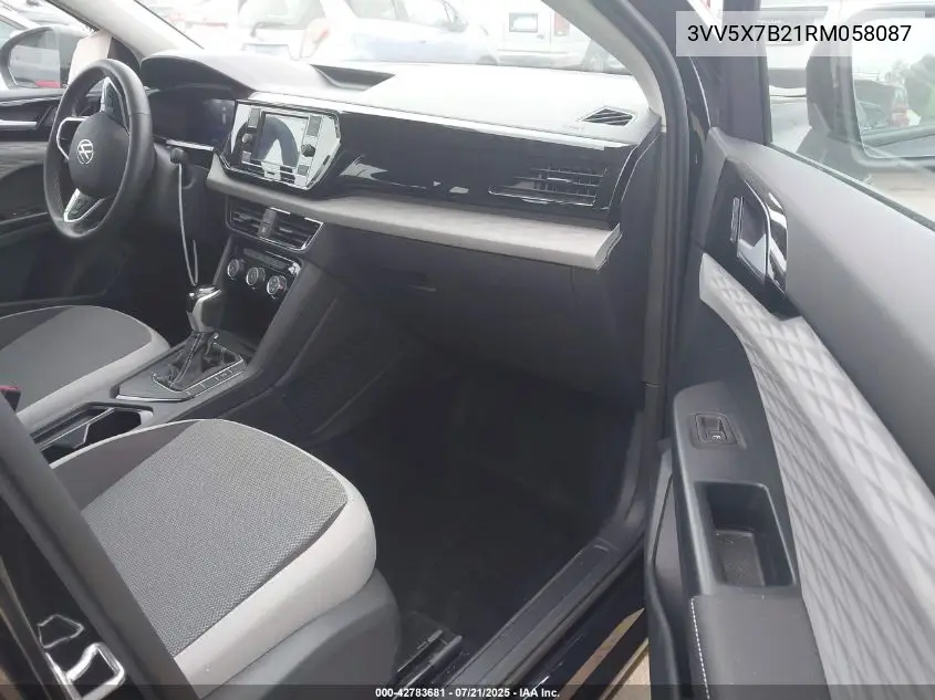 2024 Volkswagen Taos 1.5T S VIN: 3VV5X7B21RM058087 Lot: 42783681
