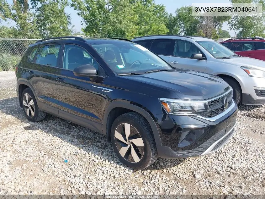 2024 Volkswagen Taos S VIN: 3VV8X7B23RM040641 Lot: 42790801