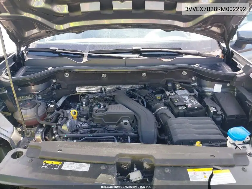 2024 Volkswagen Taos 1.5T Se VIN: 3VVEX7B28RM002292 Lot: 42807616