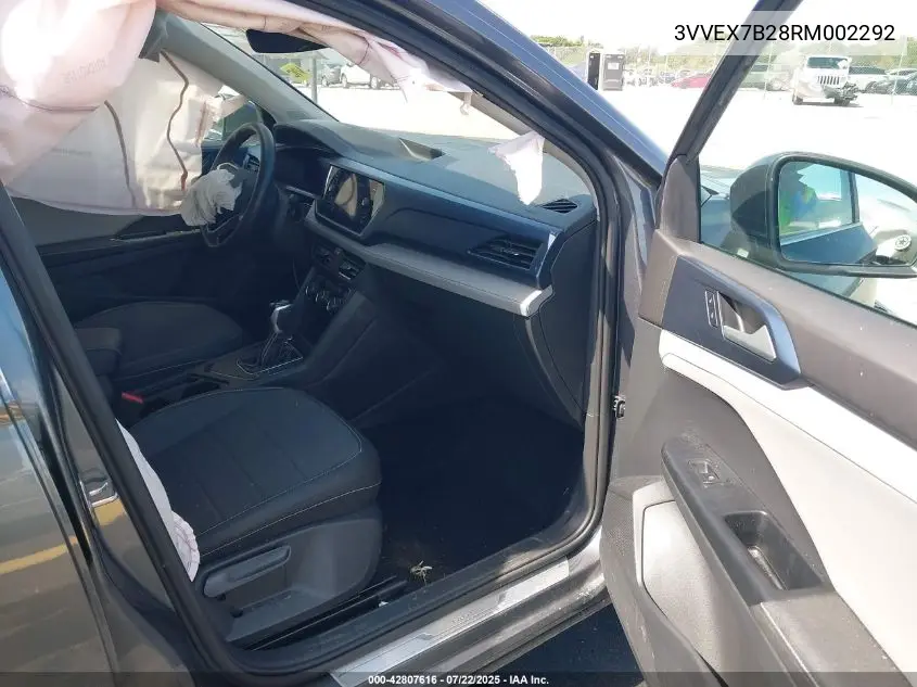 2024 Volkswagen Taos 1.5T Se VIN: 3VVEX7B28RM002292 Lot: 42807616