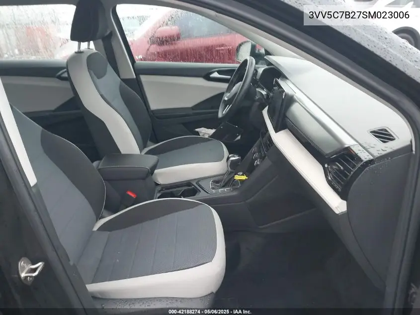 2025 Volkswagen Taos 1.5T S VIN: 3VV5C7B27SM023006 Lot: 42188274