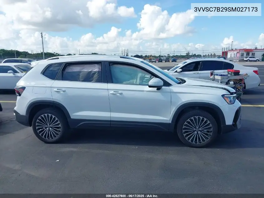 2025 Volkswagen Taos 1.5T Se VIN: 3VVSC7B29SM027173 Lot: 42527600