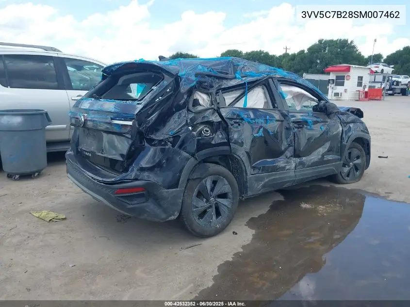 2025 Volkswagen Taos 1.5T S VIN: 3VV5C7B28SM007462 Lot: 42532352