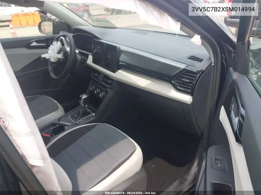 2025 Volkswagen Taos 1.5T S VIN: 3VV5C7B2XSM014994 Lot: 42546476