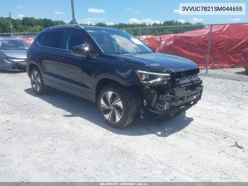 2025 Volkswagen Taos 1.5T Se VIN: 3VVUC7B21SM044655 Lot: 42563378