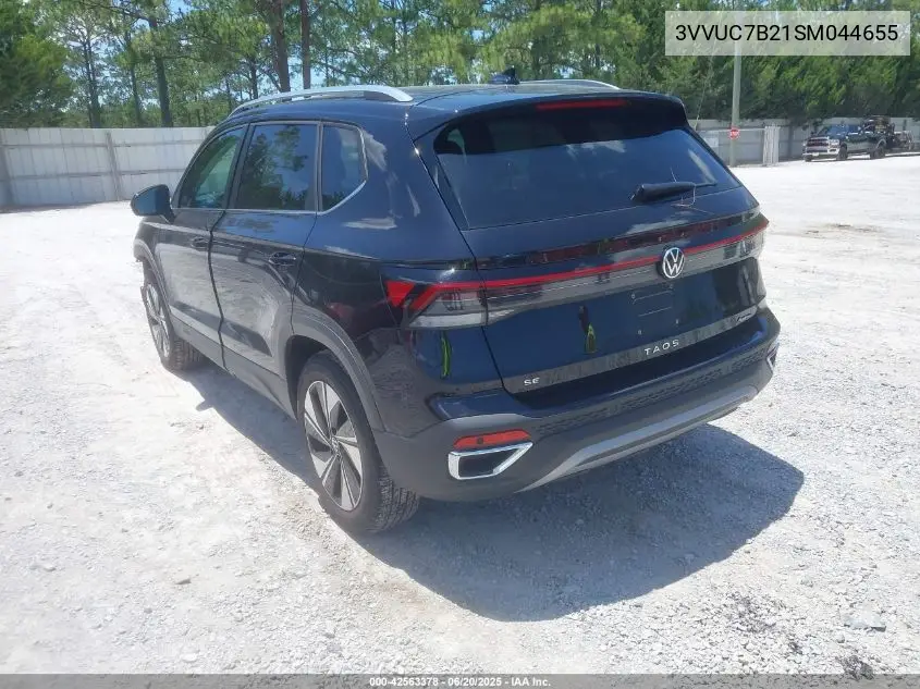2025 Volkswagen Taos 1.5T Se VIN: 3VVUC7B21SM044655 Lot: 42563378