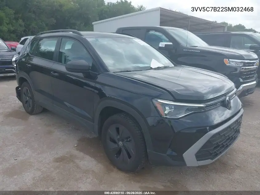 2025 Volkswagen Taos S VIN: 3VV5C7B22SM032468 Lot: 42595110