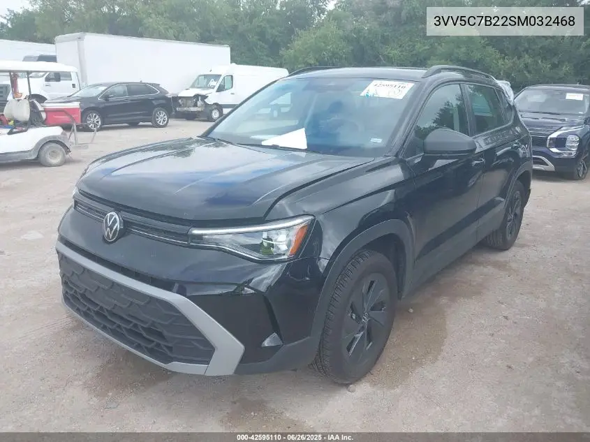 2025 Volkswagen Taos S VIN: 3VV5C7B22SM032468 Lot: 42595110