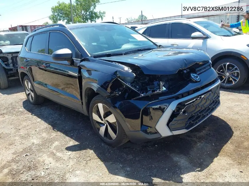 2025 Volkswagen Taos 1.5T S VIN: 3VV8C7B2XSM012286 Lot: 42596885