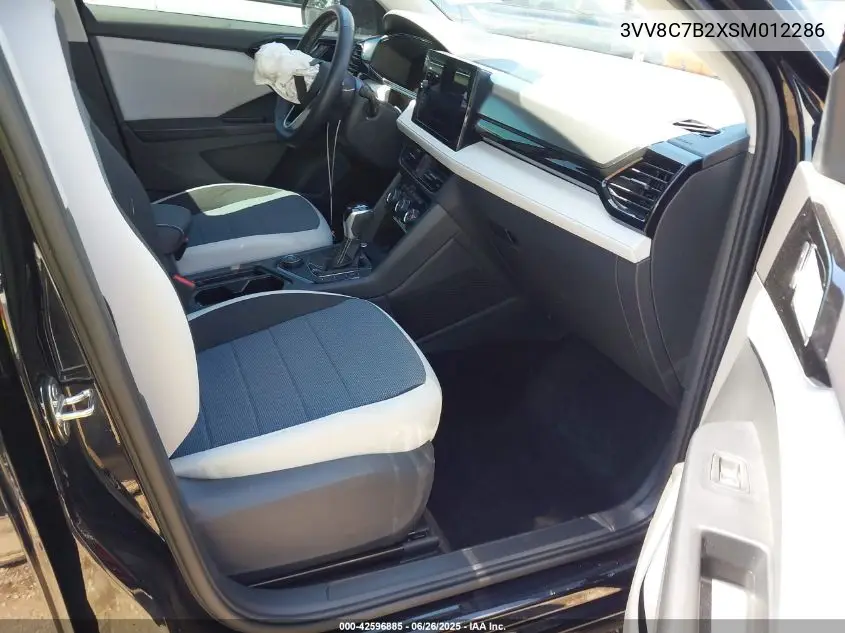 2025 Volkswagen Taos 1.5T S VIN: 3VV8C7B2XSM012286 Lot: 42596885