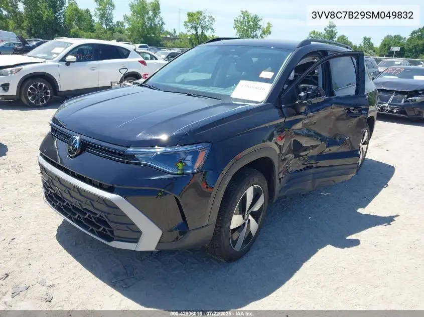 2025 Volkswagen Taos 1.5T S VIN: 3VV8C7B29SM049832 Lot: 42806016