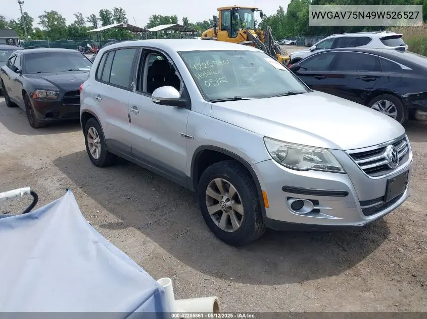 2009 Volkswagen Tiguan S VIN: WVGAV75N49W526527 Lot: 42255861