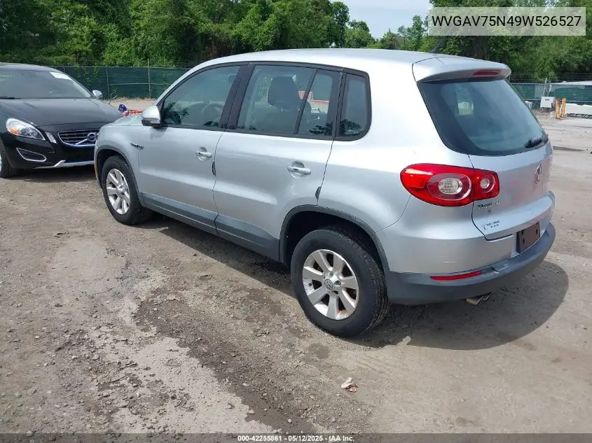 2009 Volkswagen Tiguan S VIN: WVGAV75N49W526527 Lot: 42255861