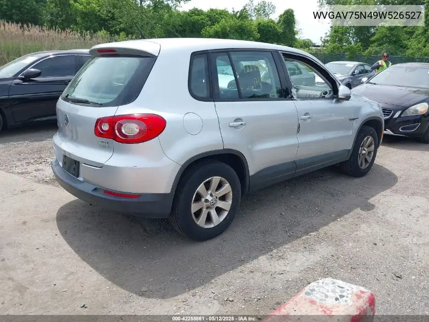 2009 Volkswagen Tiguan S VIN: WVGAV75N49W526527 Lot: 42255861