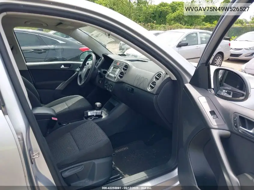 2009 Volkswagen Tiguan S VIN: WVGAV75N49W526527 Lot: 42255861
