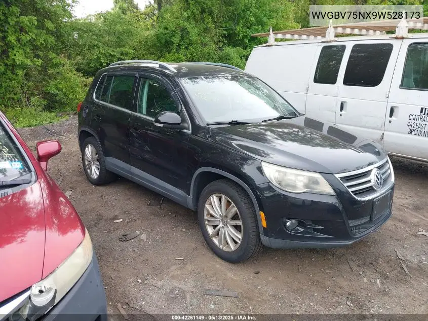 2009 Volkswagen Tiguan Sel VIN: WVGBV75NX9W528173 Lot: 42261149