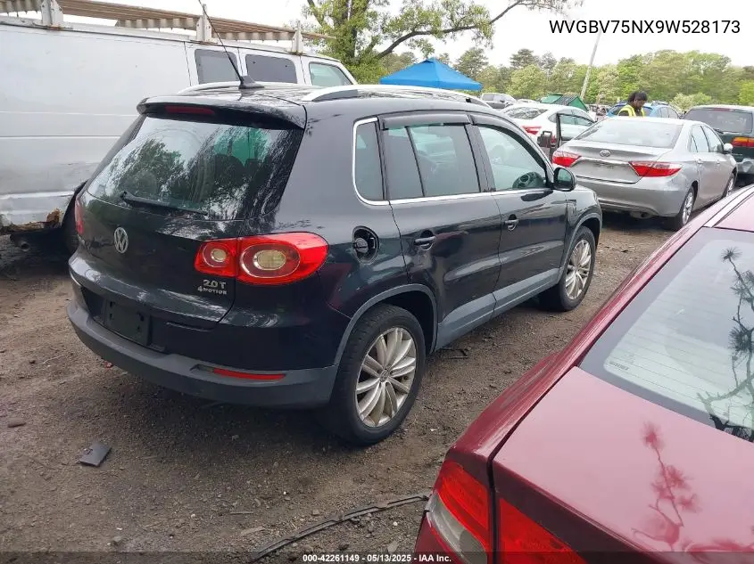 2009 Volkswagen Tiguan Sel VIN: WVGBV75NX9W528173 Lot: 42261149