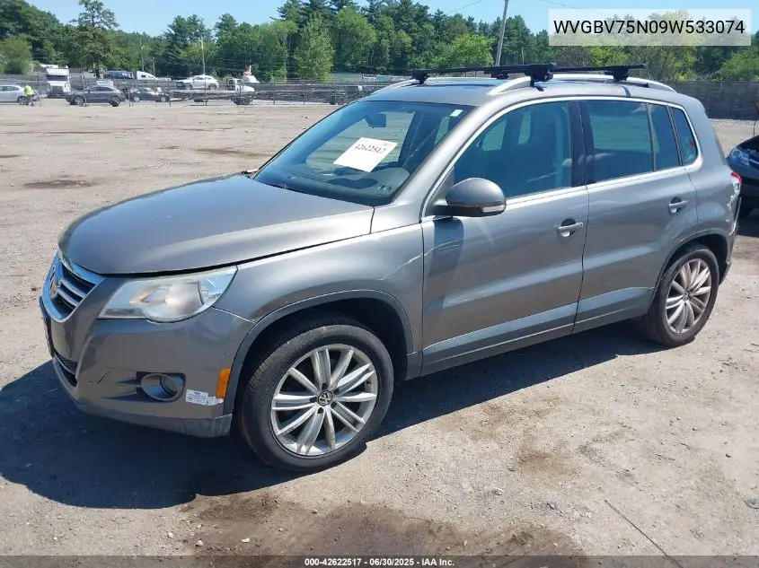 2009 Volkswagen Tiguan Se VIN: WVGBV75N09W533074 Lot: 42622517