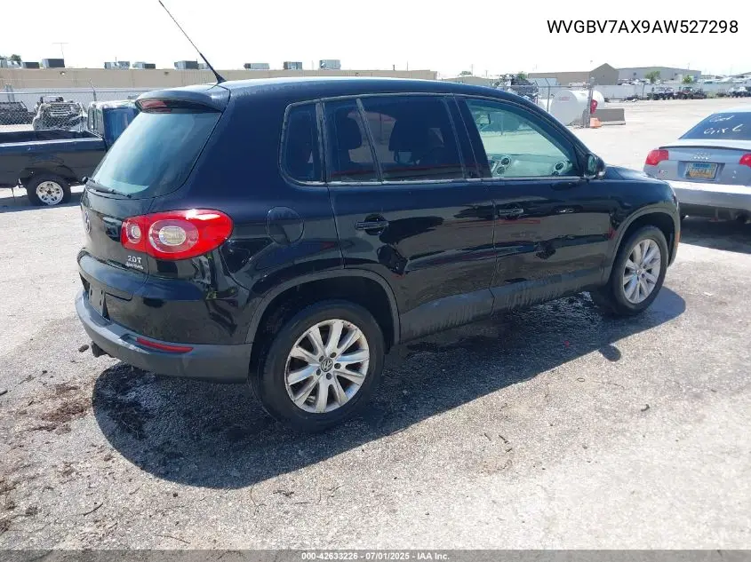 2010 Volkswagen Tiguan S VIN: WVGBV7AX9AW527298 Lot: 42633226