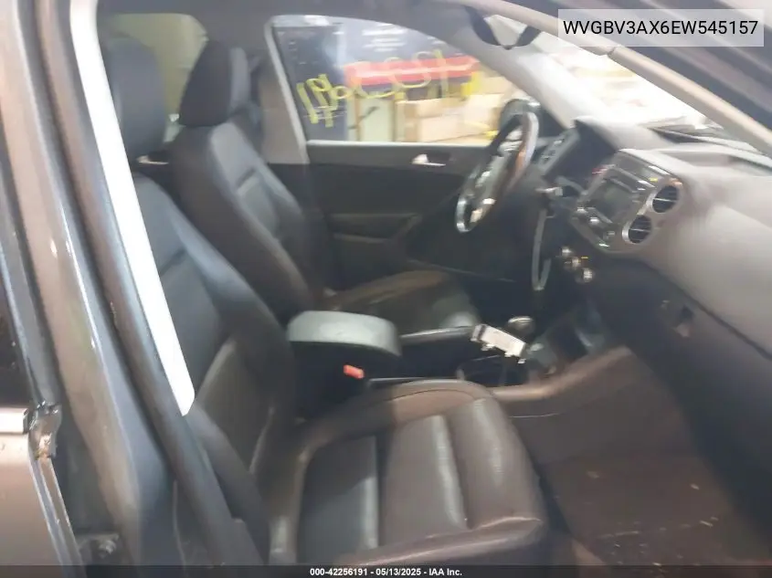2014 Volkswagen Tiguan Sel VIN: WVGBV3AX6EW545157 Lot: 42256191