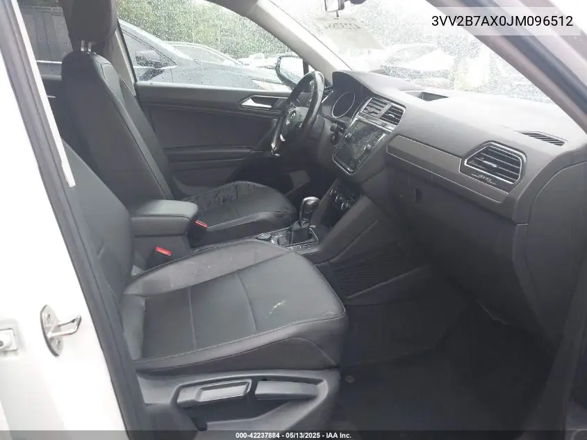 2018 Volkswagen Tiguan 2.0T Se/2.0T Sel VIN: 3VV2B7AX0JM096512 Lot: 42237884