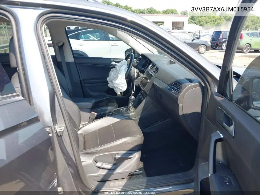 2018 Volkswagen Tiguan 2.0T Se/2.0T Sel VIN: 3VV3B7AX6JM015954 Lot: 42615455