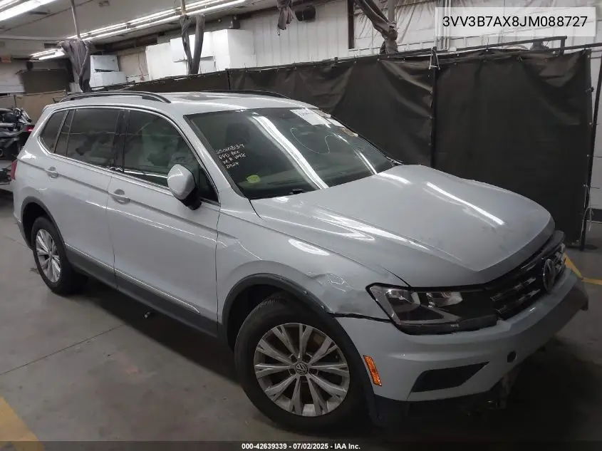 3VV3B7AX8JM088727 2018 Volkswagen Tiguan 2.0T Se/2.0T Sel
