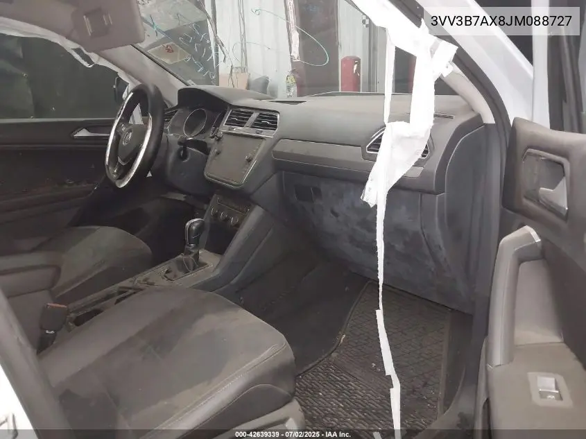 3VV3B7AX8JM088727 2018 Volkswagen Tiguan 2.0T Se/2.0T Sel