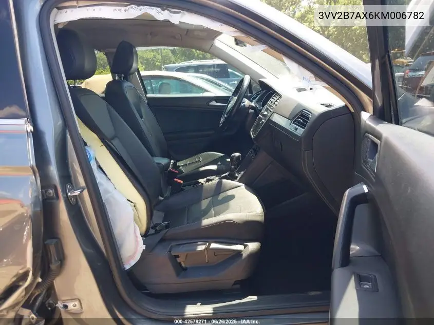 2019 Volkswagen Tiguan 2.0T Se/2.0T Sel/2.0T Sel R-Line/2.0T Sel R-Line Black VIN: 3VV2B7AX6KM006782 Lot: 42579271