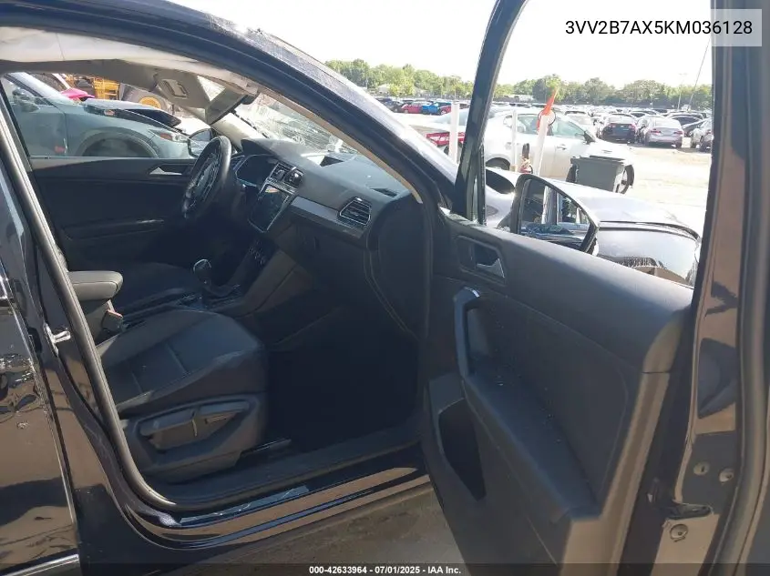 2019 Volkswagen Tiguan 2.0T Se/2.0T Sel/2.0T Sel R-Line/2.0T Sel R-Line Black VIN: 3VV2B7AX5KM036128 Lot: 42633964