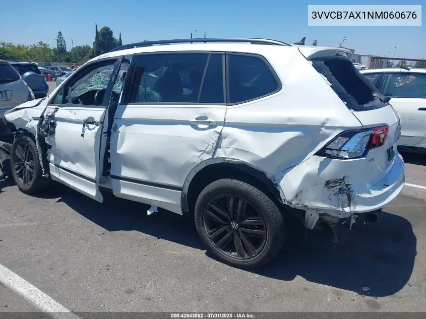 2022 Volkswagen Tiguan 2.0T Se R-Line Black VIN: 3VVCB7AX1NM060676 Lot: 42643062